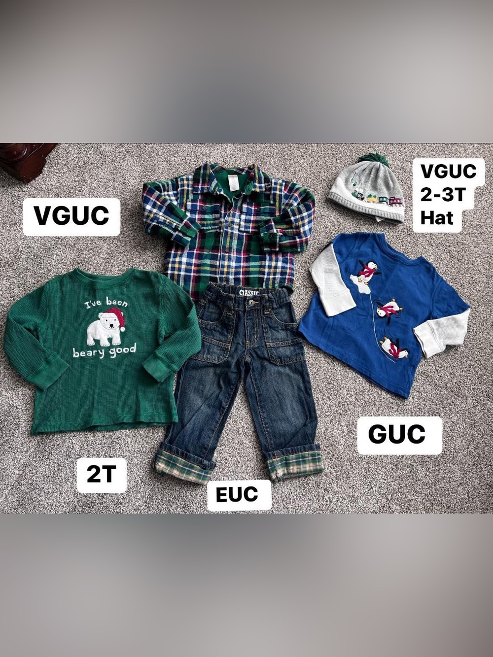 Gymboree Outfit with matching hat